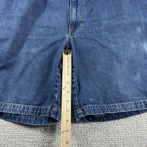 Pro Gear By Wrangler Denim Carpenter Shorts Blue Men’s Size 36 x  8 - Picture 4 of 6